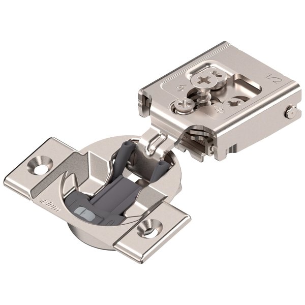 Blum 105 Degree 1/2in Overlay Blumotion Soft-closing Screw-on Compact Clip Hinge 30C255BS08
